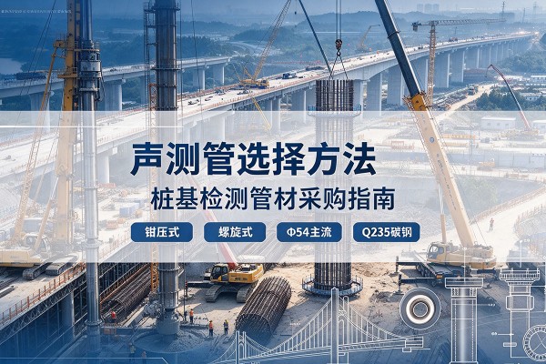 西昌声测管选型标准