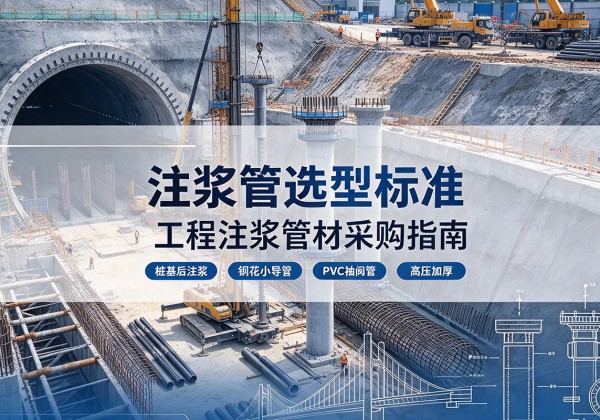 西昌注浆管选型标准